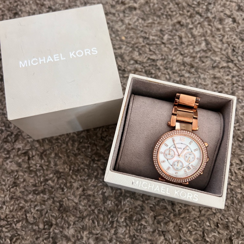 Michael Kors Rose Gold Watch